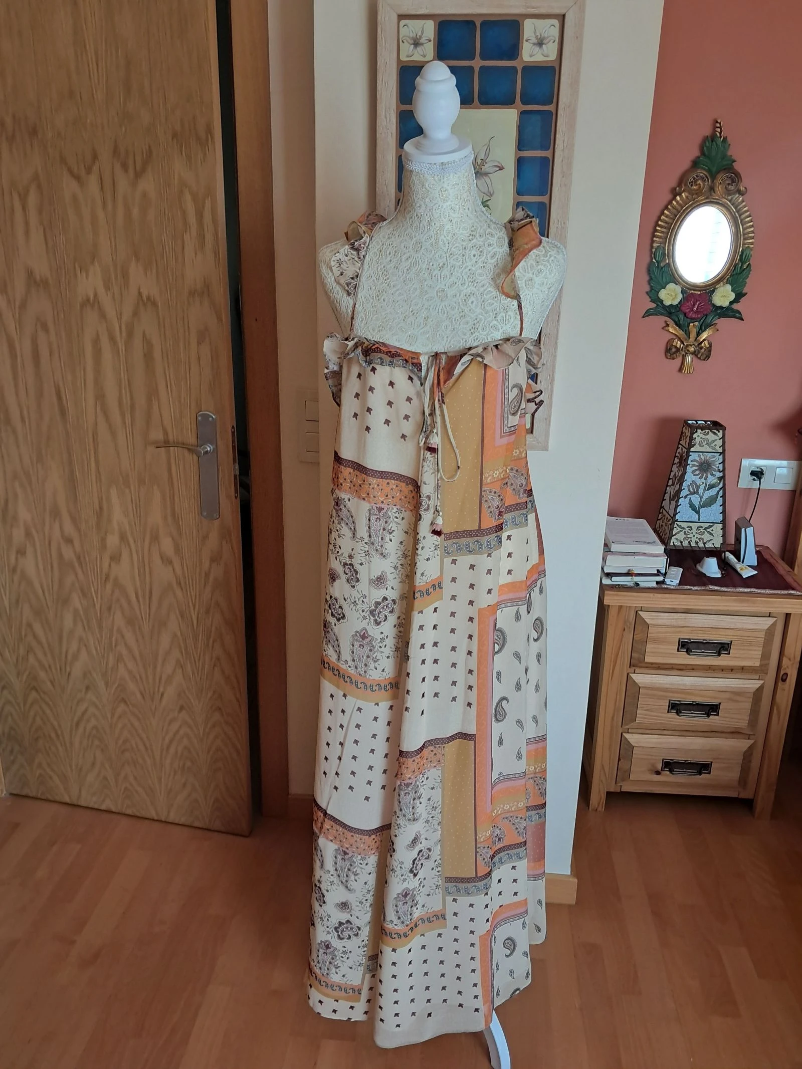 Vestido largo de mujer 